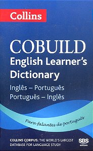 Collins Cobuild English Learner's Dictionary - Inglês Português/Português-Inglês