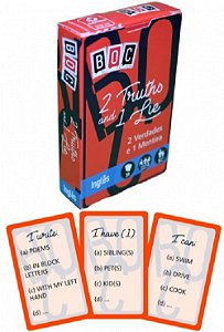 2 Truths And 1 Lie - 2 Verdades E 1 Mentira - Box Of Cards - 51 Cartas - Boc 24