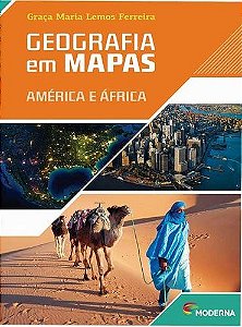 Geografia Em Mapas - América E África - 5ª Edicao