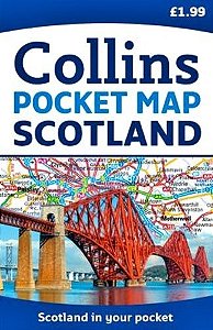 Collins Pocket Map - Scotland