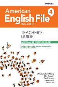 American English File 4 - Teacher's Book With Resource Center - Third Edition