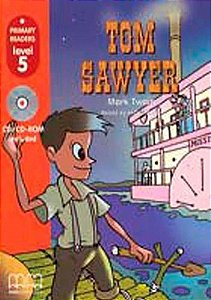 Tom Sawyer - Primary Readers - Level 5 - Book With Audio CD And CD-ROM