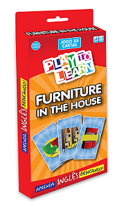 Play To Learn - Furniture In The House - Jogo De Cartas