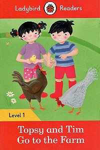 Topsy And Tim: GO To The Farm - Ladybird Readers - Level 1 - Book With Downloadable Audio (US/UK)