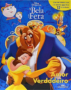 A Bela E A Fera - Disney Princesa - Amor Verdadeiro - 12 Miniaturas