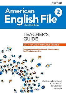 American English File 2 - Teacher's Book With Teacher Resource Center - Third Edition