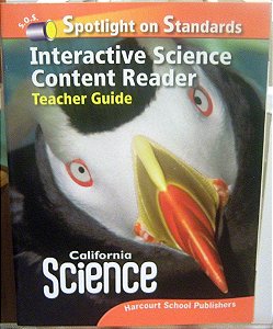 California Science Interactive Science Content Reader Teacher Guide Grade 3 Science 08