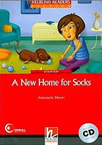 New Home For Socks - Helbling Readers Fiction - Red Series - Level 1 - Book With Audio CD