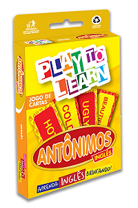Play To Learn - Antônimos - Jogo De Cartas