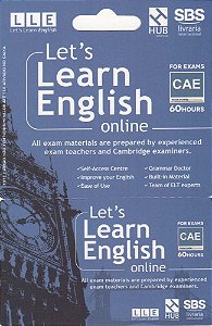 Let's Learn English Card - For Exams - CAE (6 Months)