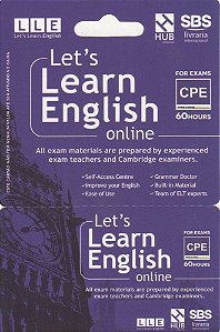 Let's Learn English Card - For Exams - Cpe (6 Months)