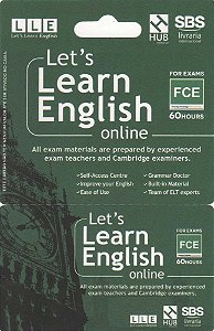 Let's Learn English Card - For Exams - Fce (6 Months)