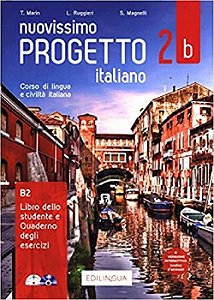 Nuovissimo Progetto Italiano 2B – Libro Dello Studente + Quaderno Degli Esercizi Dvd Video + CD Audio