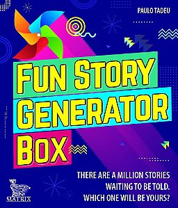 Fun Story Generator Box - There Are A Million Stories Waiting To Be Told. Which One Will Be Yours? - Livro Caixinha