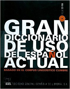 Gran Diccionario De Uso Del Español Actual Incluye CD - ROM