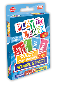 Play To Learn - Past Continuous And Simple Past - Jogo De Cartas