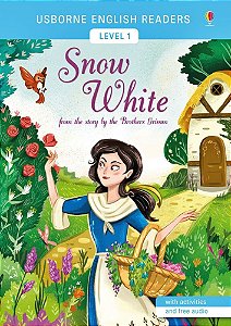 Snow White - Usborne English Readers - Level 1 - Book With Activity And Free Audio