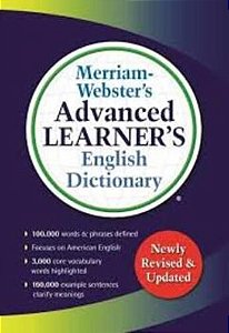 Merriam-Webster's Advanced Learner's English Dictionary - Updated 2017 Edition
