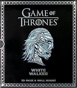 Game Of Thrones Mask - White Walker - 3D Mask & Wall Mount