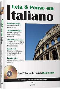 Leia E Pense Em Italiano - Livro Com CD De Áudio