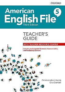 American English File 5 - Teacher's Book With Resource Center - Third Edition