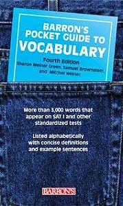Barron's Pocket Guide To Vocabulary - Fourth Edition