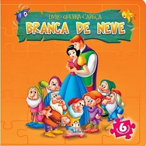 Branca De Neve - Livro Quebra-Cabeça