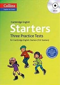Cambridge English Starters - Three Practice Tests For Cambridge English Starters - Book With MP3 CD