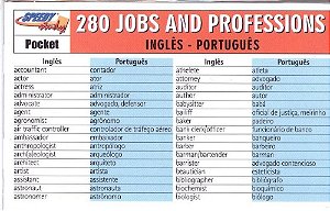 280 Jobs And Professions - Inglês - Português