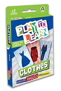 Play To Learn - Clothes - Jogo De Cartas