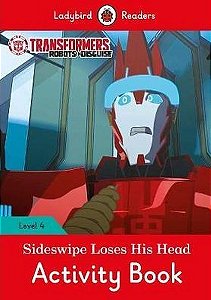 Transformers: Sideswipe Loses His Head - Ladybird Readers - Level 4 - Activity Book