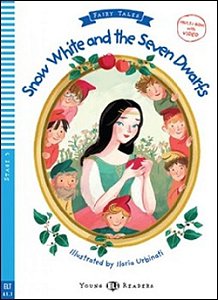 Snow White And The Seven Dwarfs - Hub Young Readers Fairy Tales - Stage 3 - Book With Multi-ROM