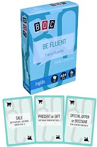 Be Fluent - Fique Fluente - Tema: Compras - Box Of Cards - 51 Cartas - Boc 9