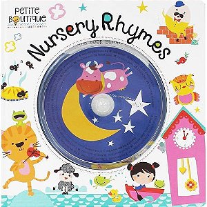 Nursery Rhymes - Petite Boutique - Book With Audio CD