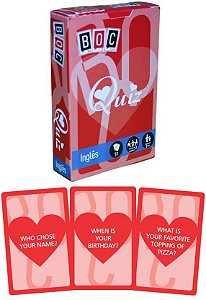 Quiz - Box Of Cards - 51 Cartas - Boc 13