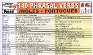 140 Phrasal Verbs 3 - Inglês/Português