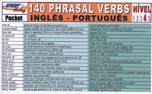 140 Phrasal Verbs 4 - Inglês/Português