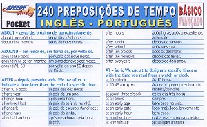 240 Preposições De Tempo Básico - Inglês/Português