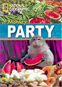 Monkey Party - Footprint Reading Library - Bristish English - Level 1 - Book