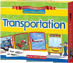 Early Childhood Themes - Transportation Complete Kit (Books, Lap Books, Cards, Teacher's & Audio)