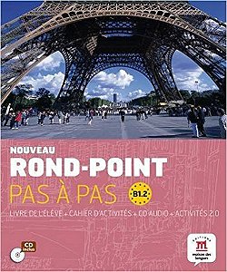 Nouveau Rond-Point Pas À Pas (B1.2) - Livre De L'Élève + Cahier + CD Audio