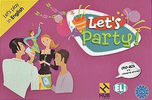 Let's Party - Let's Play In English - Jogo Com 48 Cartas, Teacher's Booklet E CD-ROM