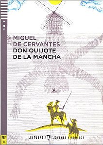 Don Quijote De La Mancha - Hub Lecturas Jóvenes Y Adultos - Nivel 4 - Libro Con CD Audio