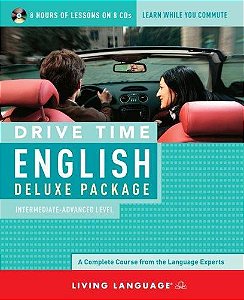 Drive Time English - Intermediate-Advanced - Book With Eight Audio CD's