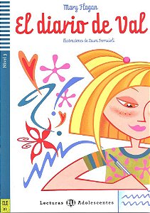El Diario De Val - Hub Lecturas Adolescentes - Nivel 3 - Libro Con CD Audio