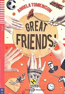 Great Friends - Hub Teen Readers - Stage 1 - Book With Audio CD