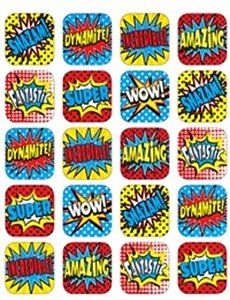 Superhero Stickers (Tcr5570)