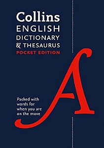 Collins English Dictionary And Thesaurus - Pocket Edition - Seventh Edition