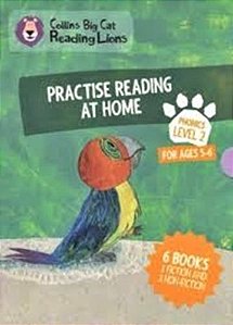 Practise Reading At Home - Collins Big Cat Reading Lions - Level 2 - Box Set With 6 Books