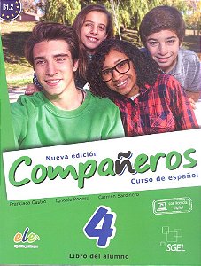 Nuevo Compañeros 4 - Libro Del Alumno Con Licencia Digital - Edición Brasil